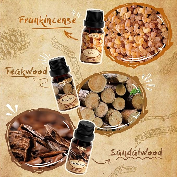 Woody Diffuser Oils Set